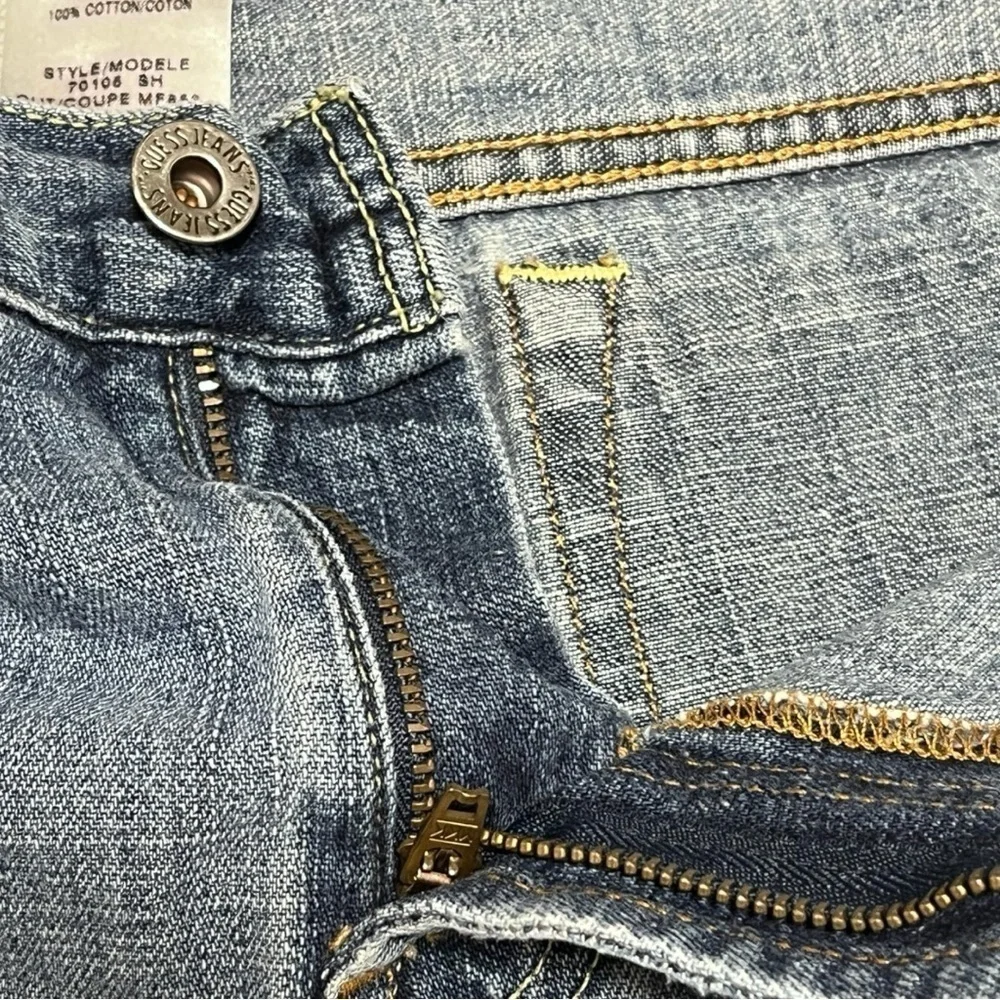 Guess Distressed Denim Shorts